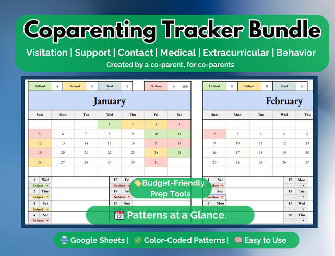 Coparenting Bundles Coparenting tracking system bundles
