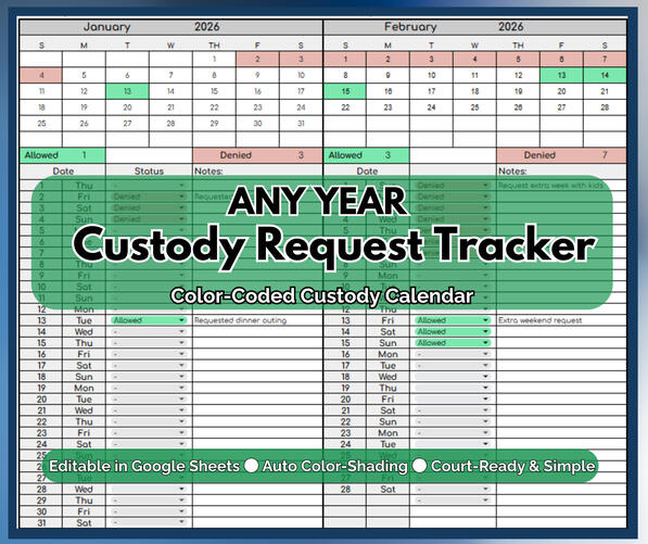 Unlimited Custody Request