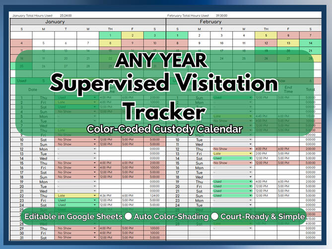 Unlimited Supervised Visitation