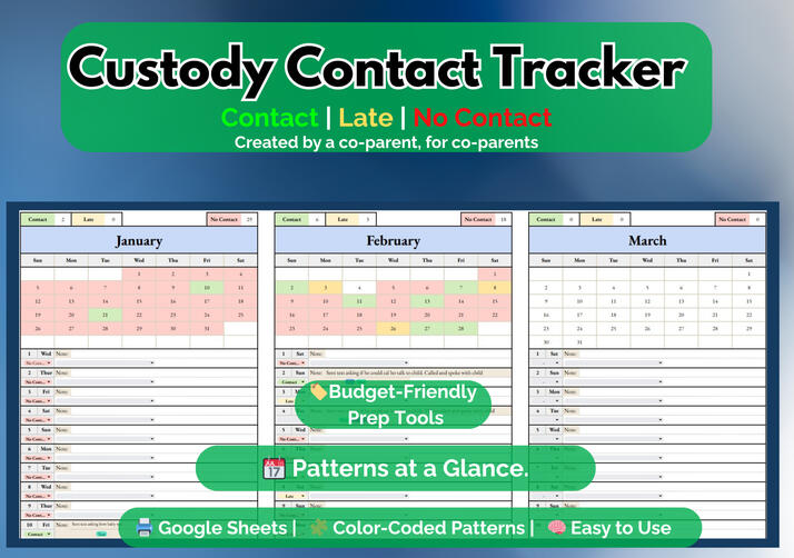 Custody Contact Tracker